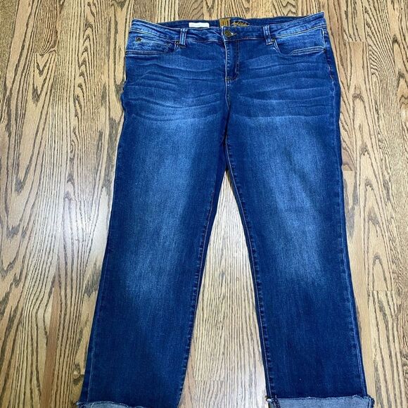 Kut from the Kloth Denim - KUT Katy Boyfriend Jeans Size 14